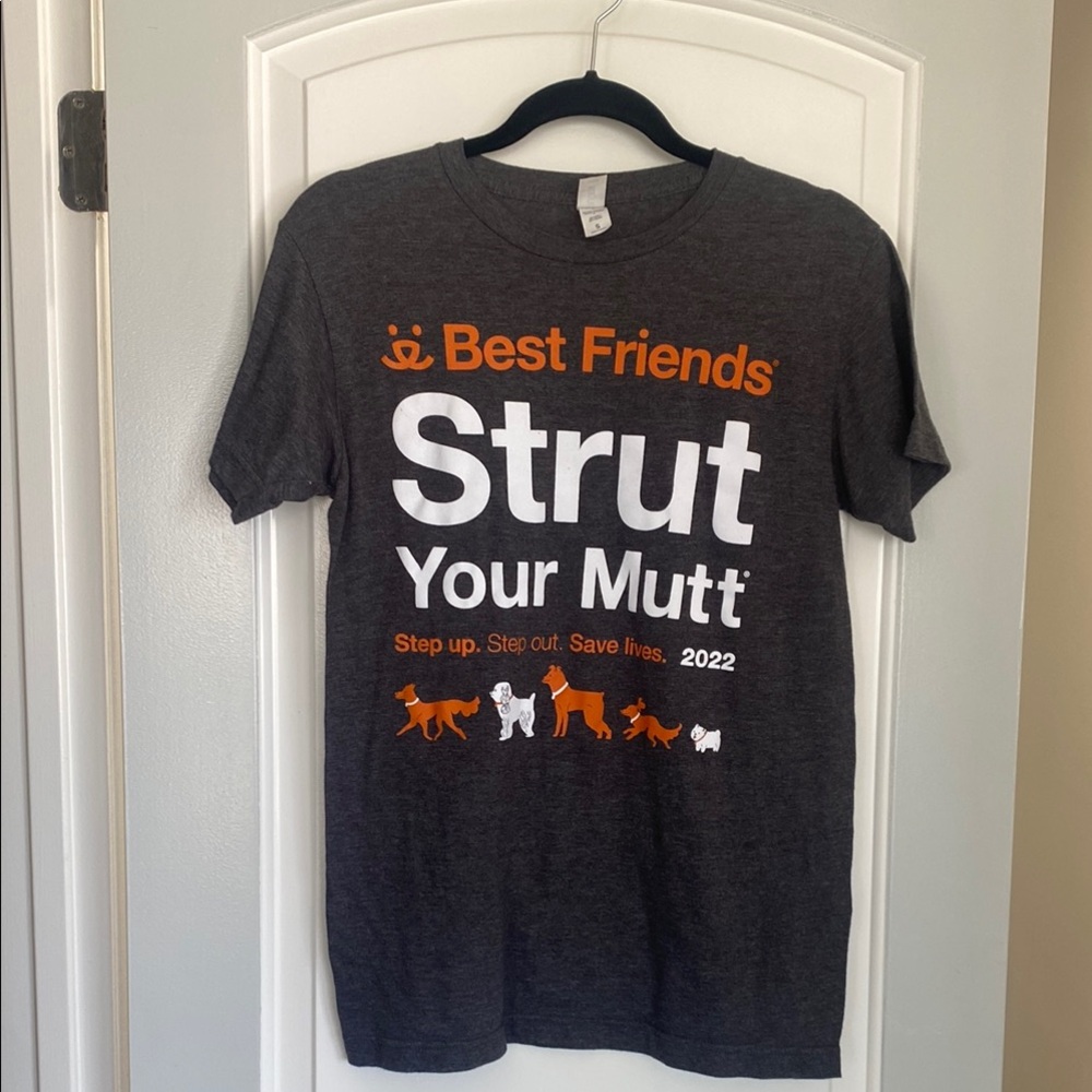 Best Friends Animal Society Strut Your Mutt Graphic T-Shirt 2022 Men's Small